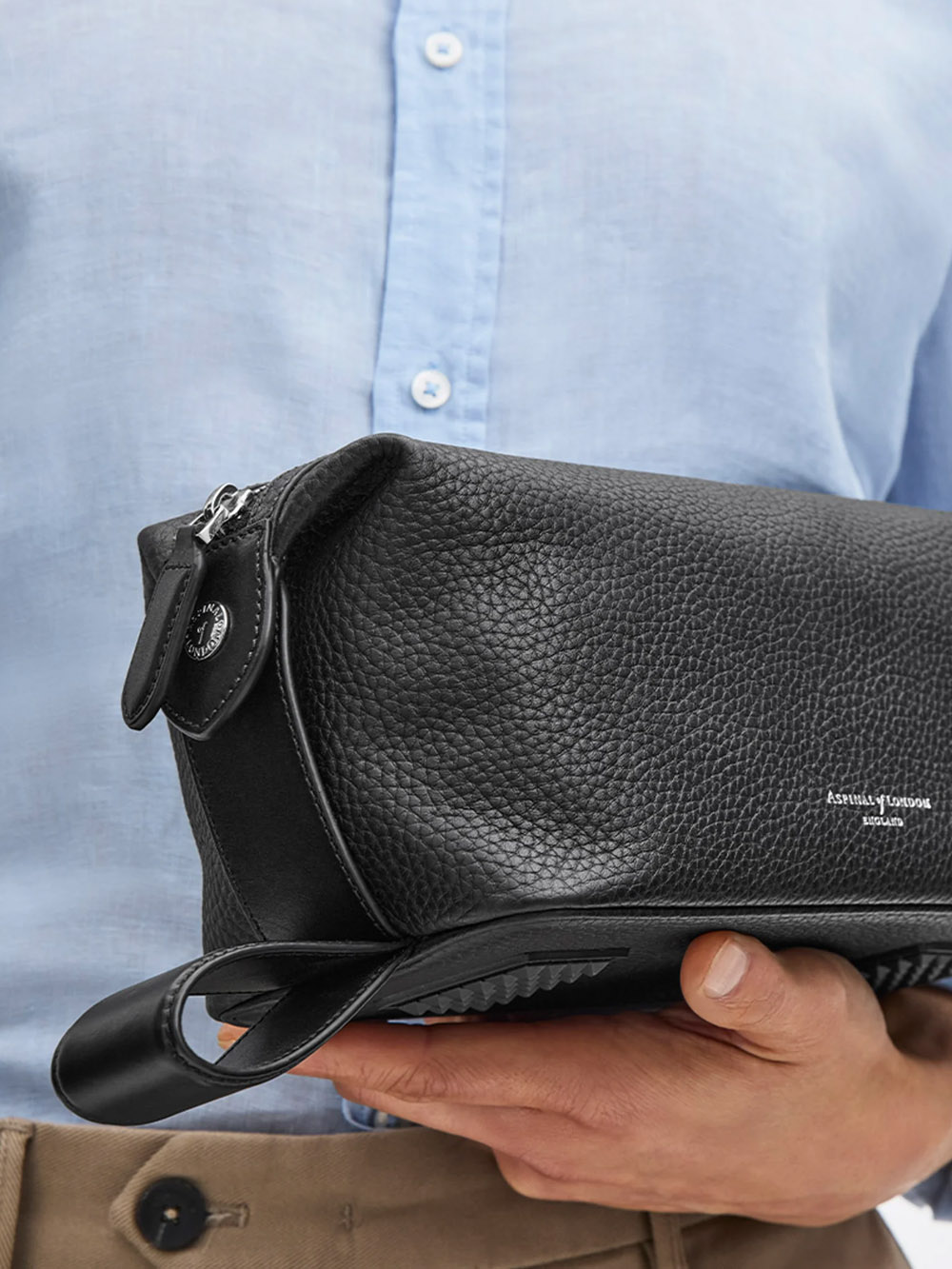 Aspinal of London Reporter Wash Bag