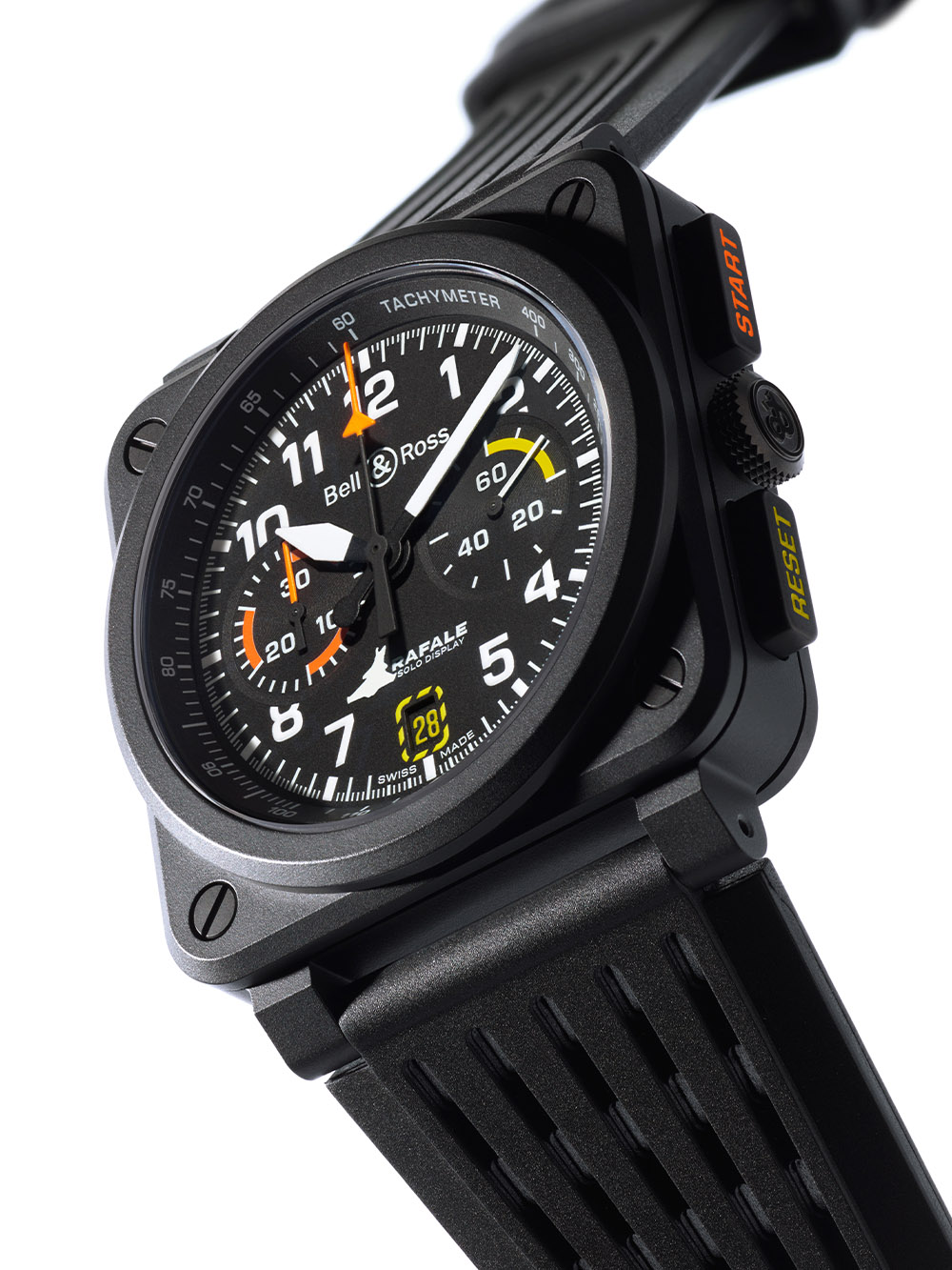 Bell & Ross BR 03 Chrono Rafale Solo Display
