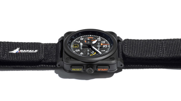 Bell & Ross BR-03 Chrono Rafale Solo Display Takes to the Skies