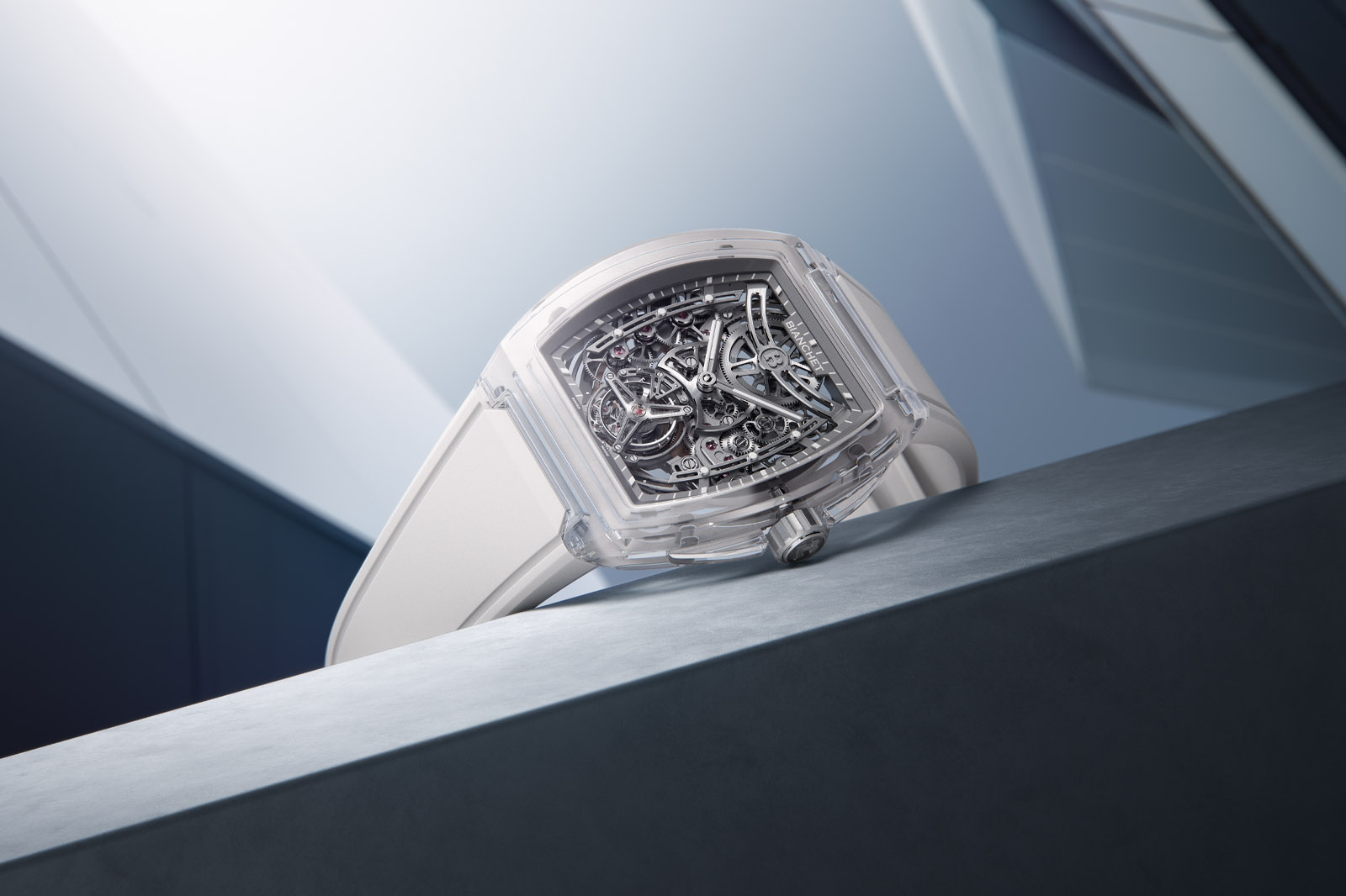 Bianchet Launch UltraFino Sapphire, The World’s Thinnest Sapphire Case Tourbillon Watch