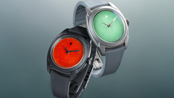 Meet the Isotope x Oracle Time Mercury Vitreous Green & Orange