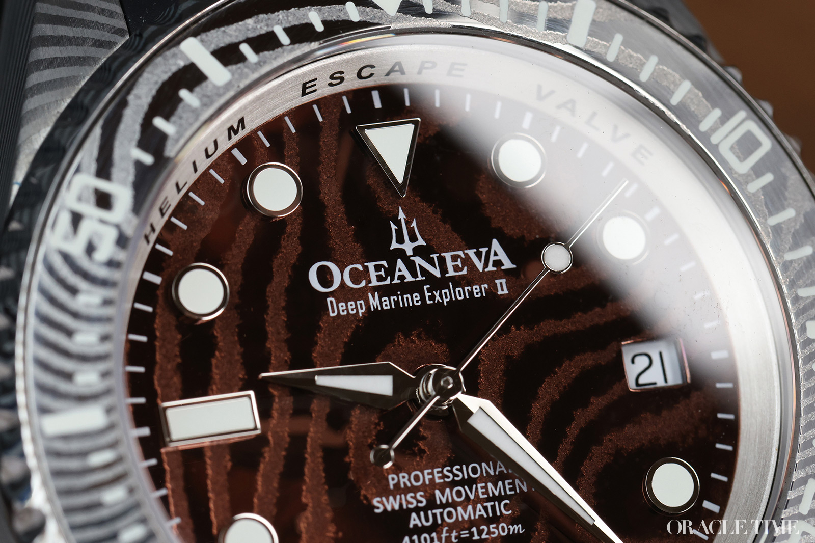 Oceaneva Deep Marine Explorer II Coffee Brown