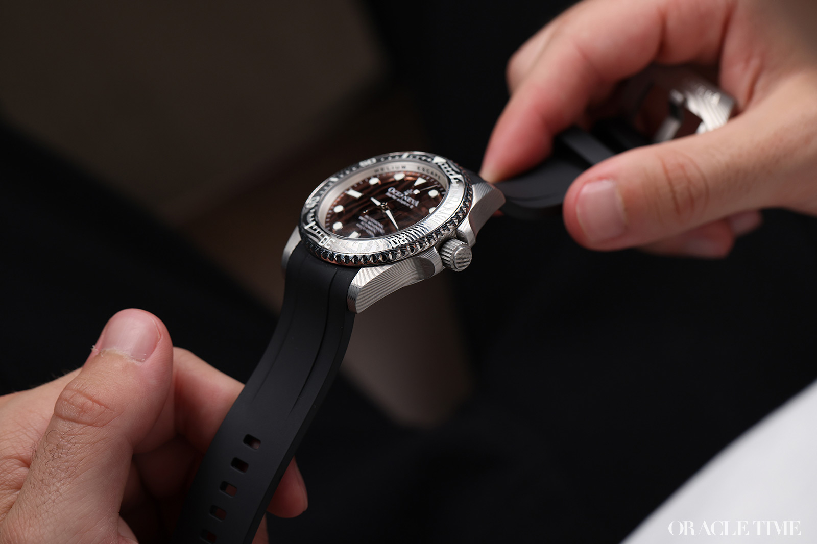 Oceaneva Deep Marine Explorer II Coffee Brown
