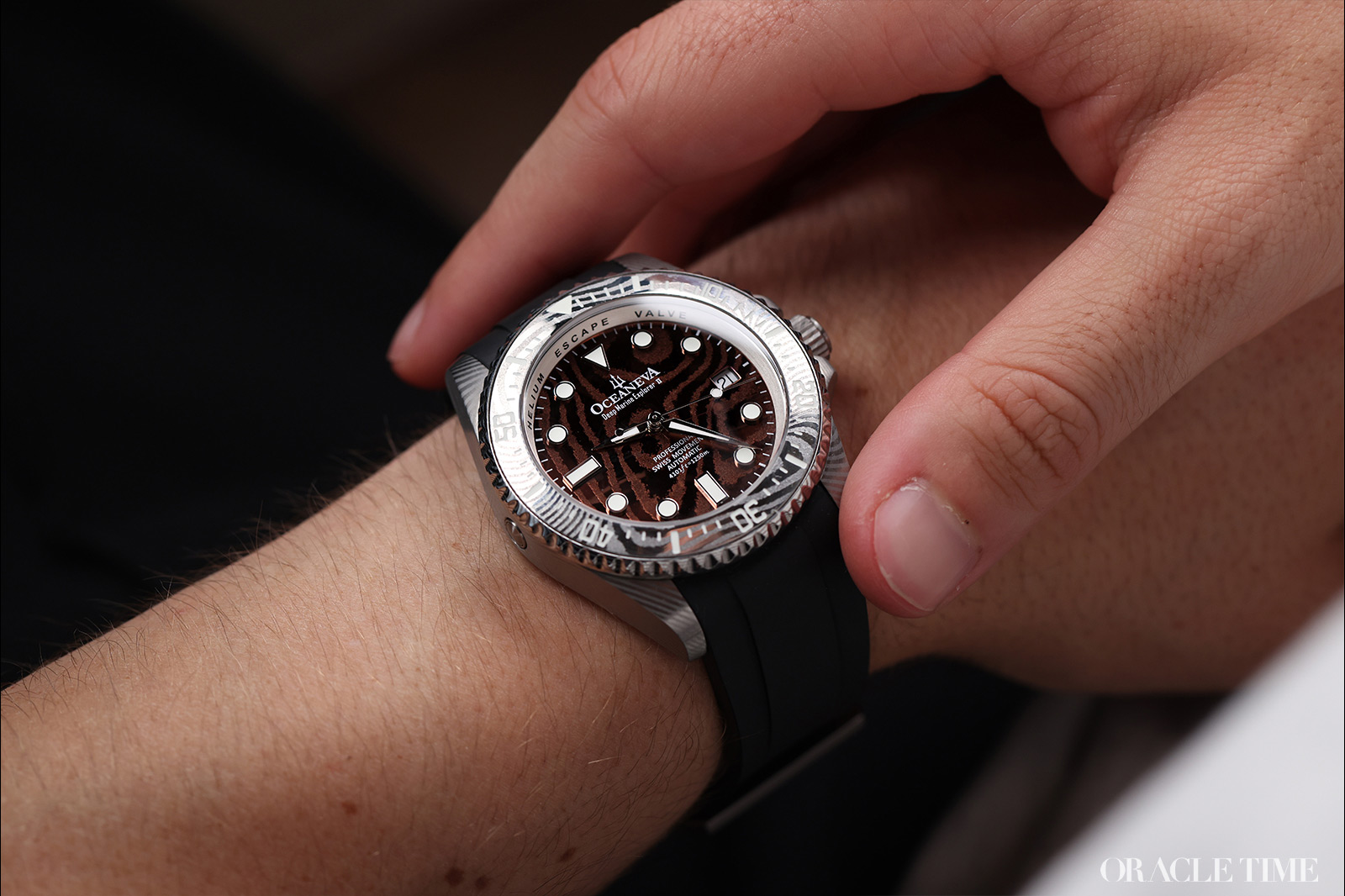 Oceaneva Deep Marine Explorer II Coffee Brown