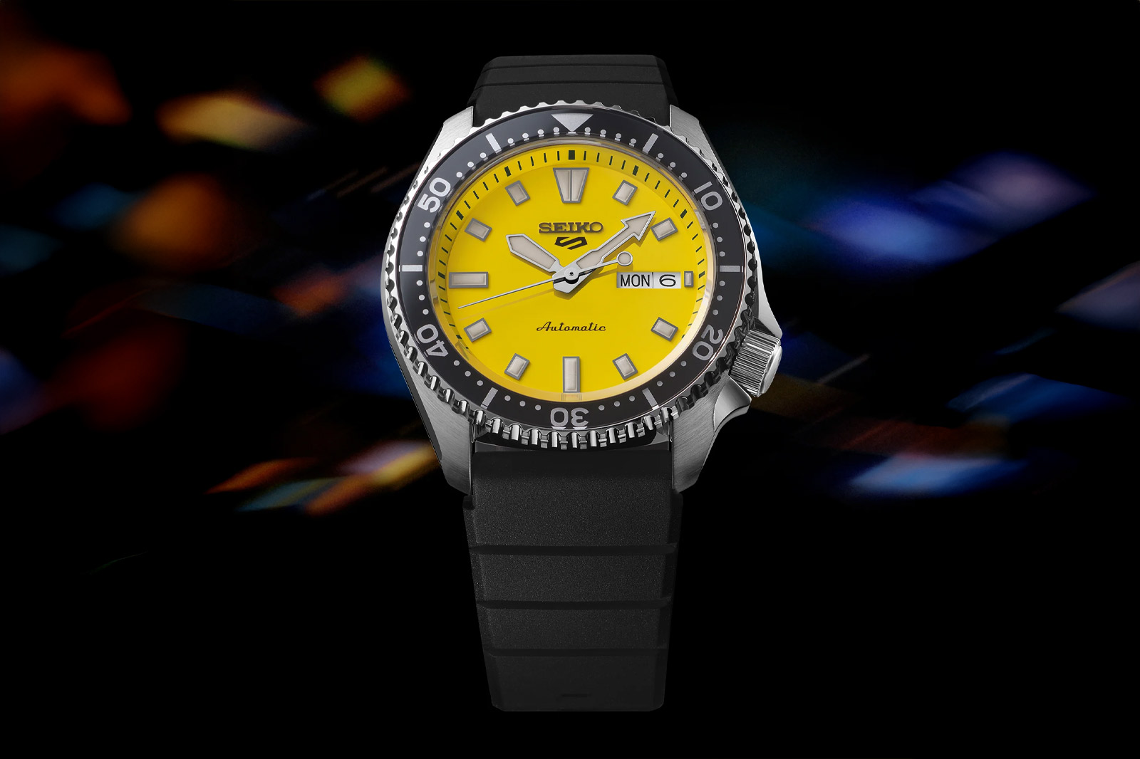 Seiko 5 Sports SKX Redux in Ki-iro Yellow