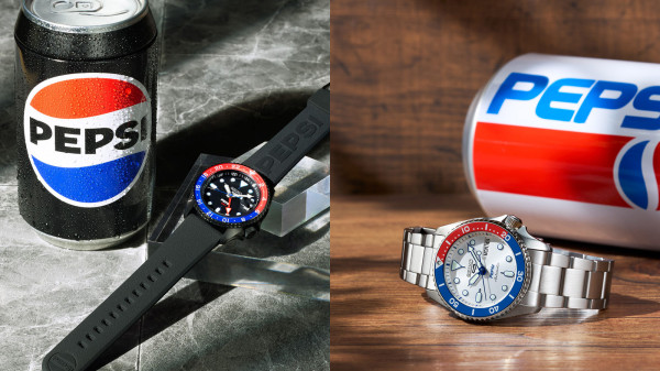 Seiko Teams Up with Pepsi for First Official Collaboration