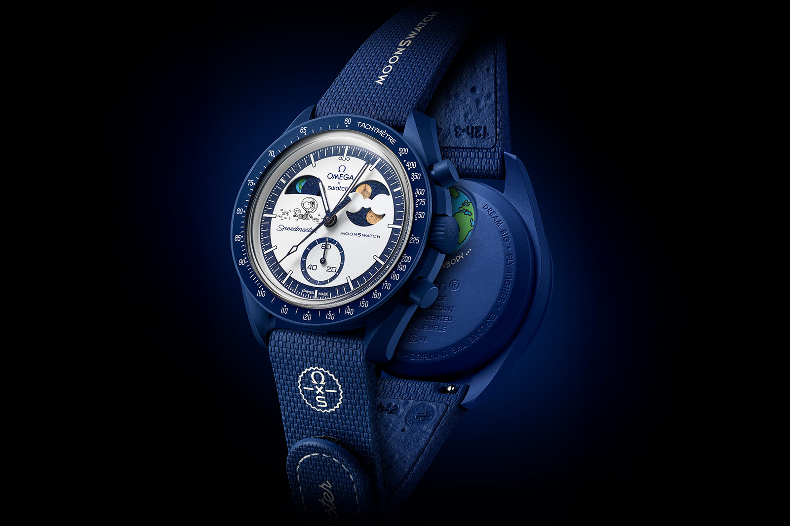 Swatch x Omega Mission to Earthphase Moonshine Gold