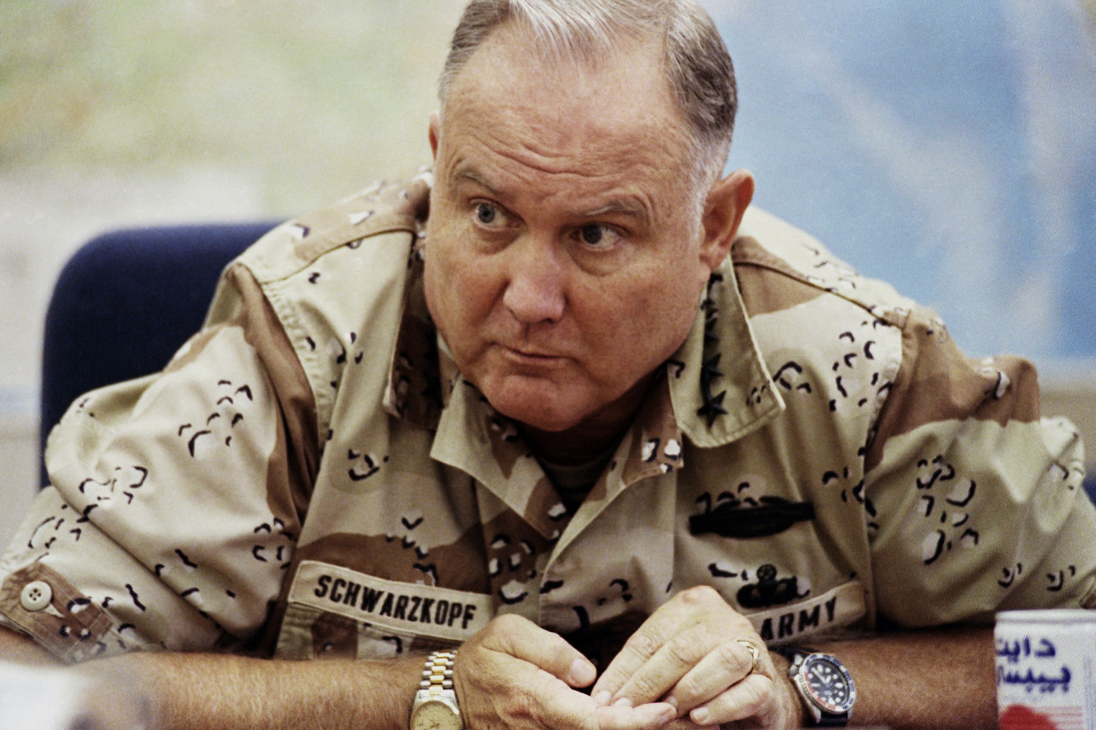 U.S. General Norman Stormin’ Schwarzkopf