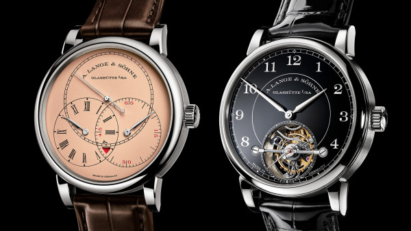 A. Lange & Söhne Richard Lange Jumping Seconds and 1815 Tourbillon in Salmon and Black