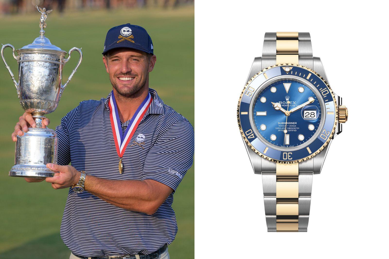 Bryson Dechambeau Rolex Submariner Bluesy