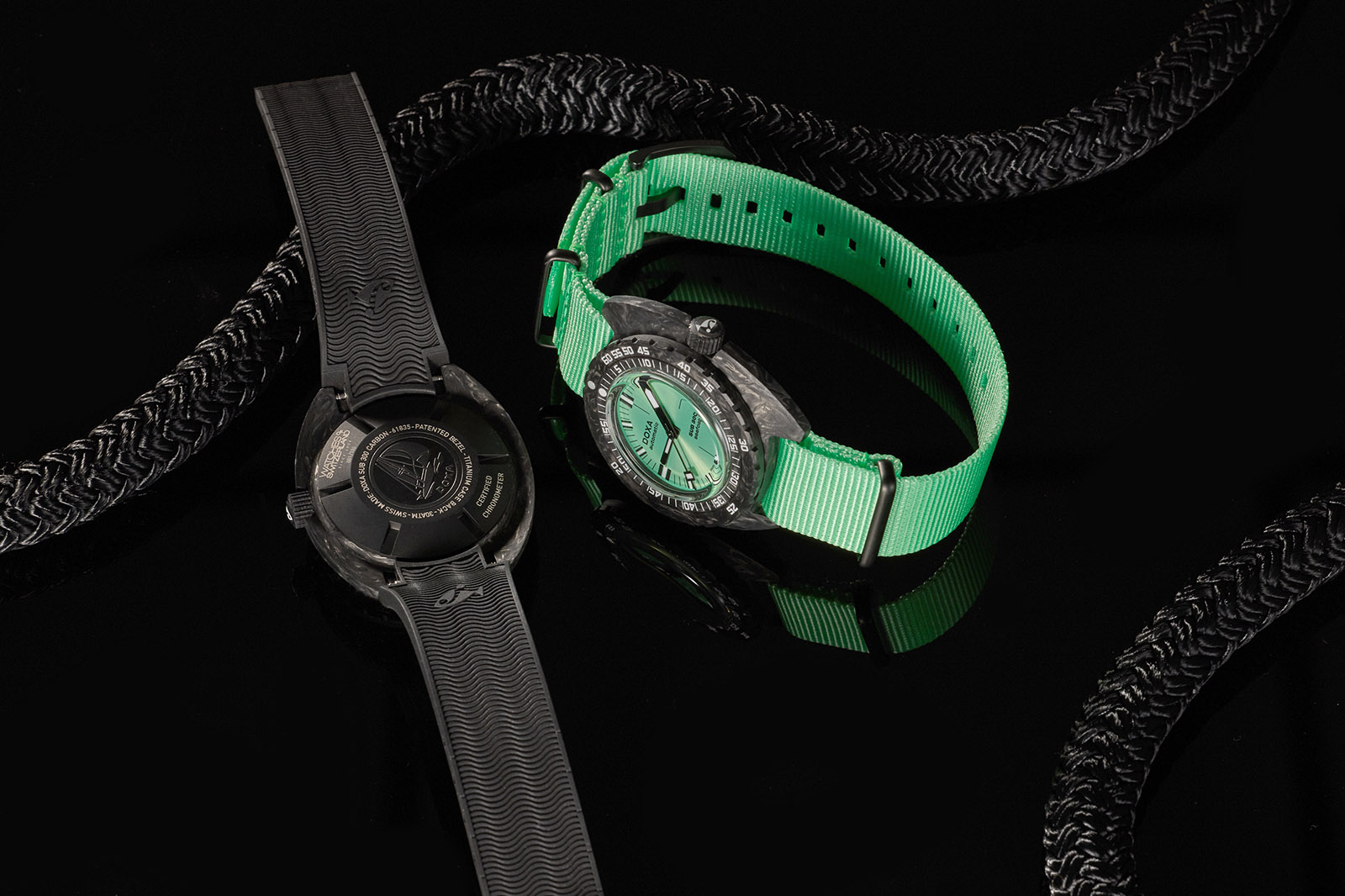DOXA SUB 300 Carbon Seafoam
