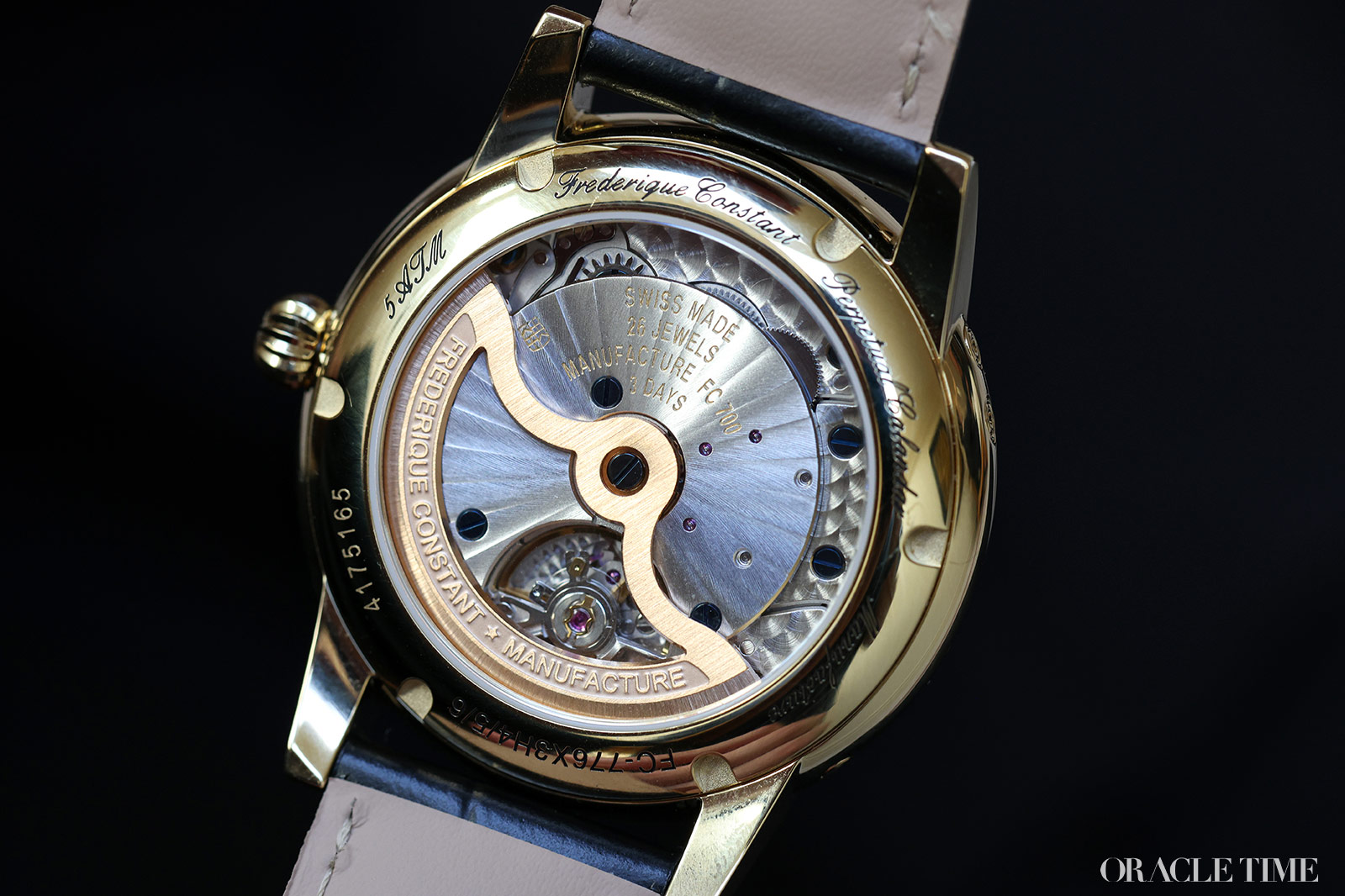 Frederique Constant Manufacture Classic Perpetual Calendar Caseback