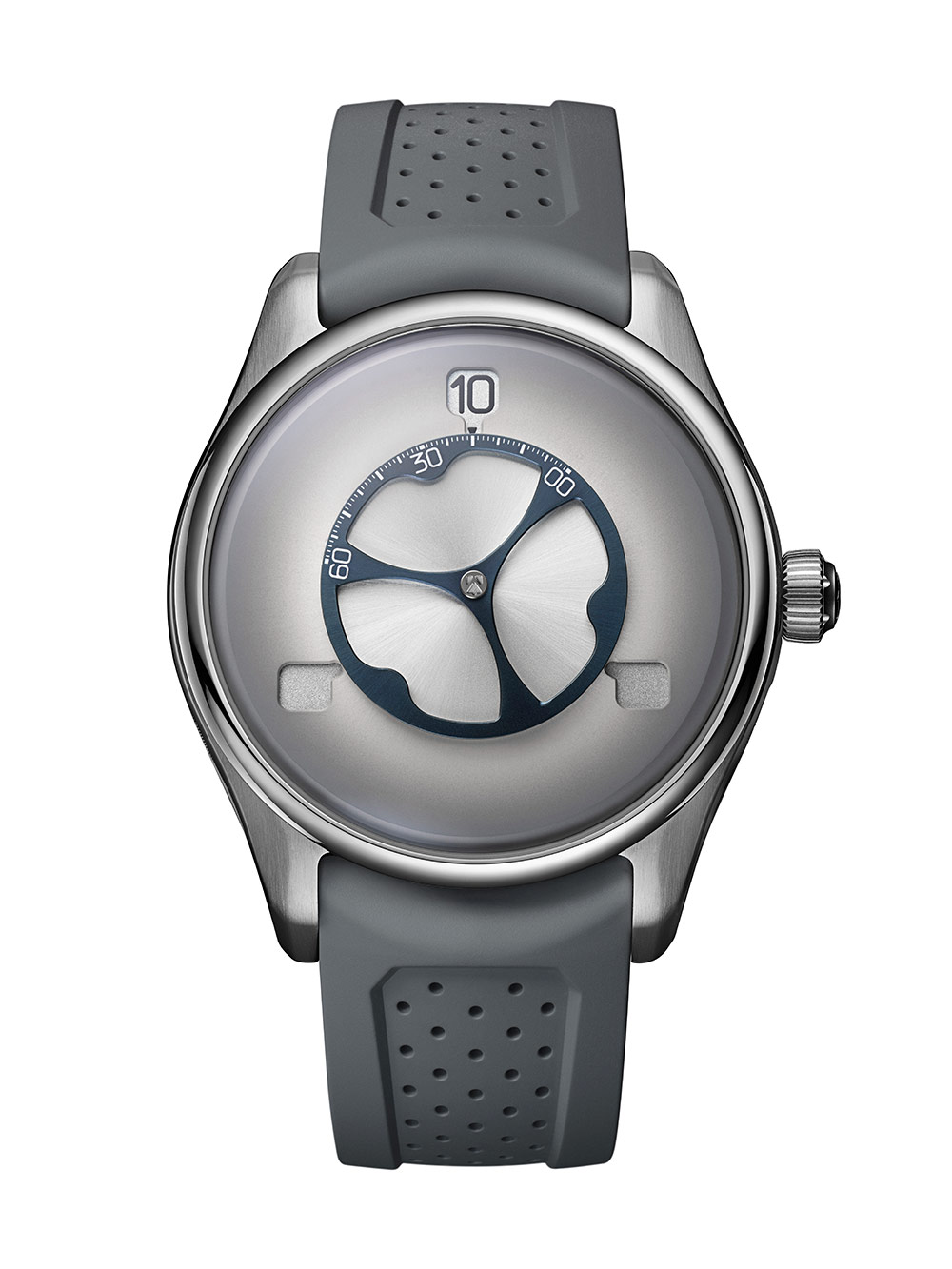 H. Moser & Cie Pioneer Flying Hours Stainless Steel