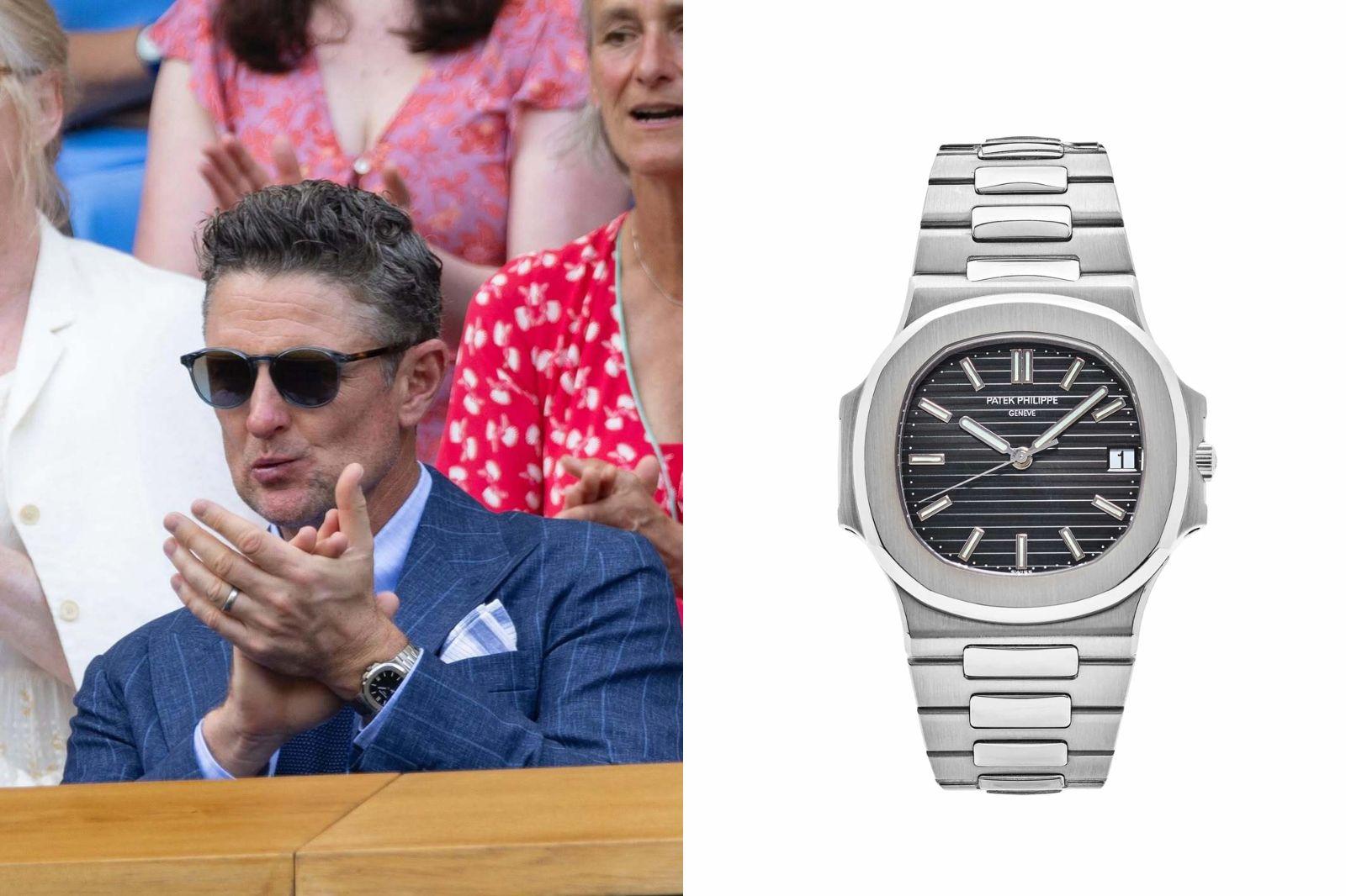 Justin Rose Patek Philippe Nautilus 5711 black dial