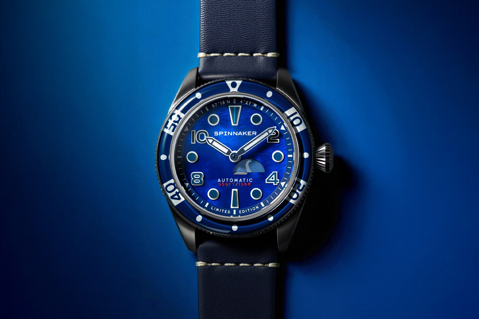 Spinnaker Fleuss Automatic Nessie Pearl Diver Limited Edition