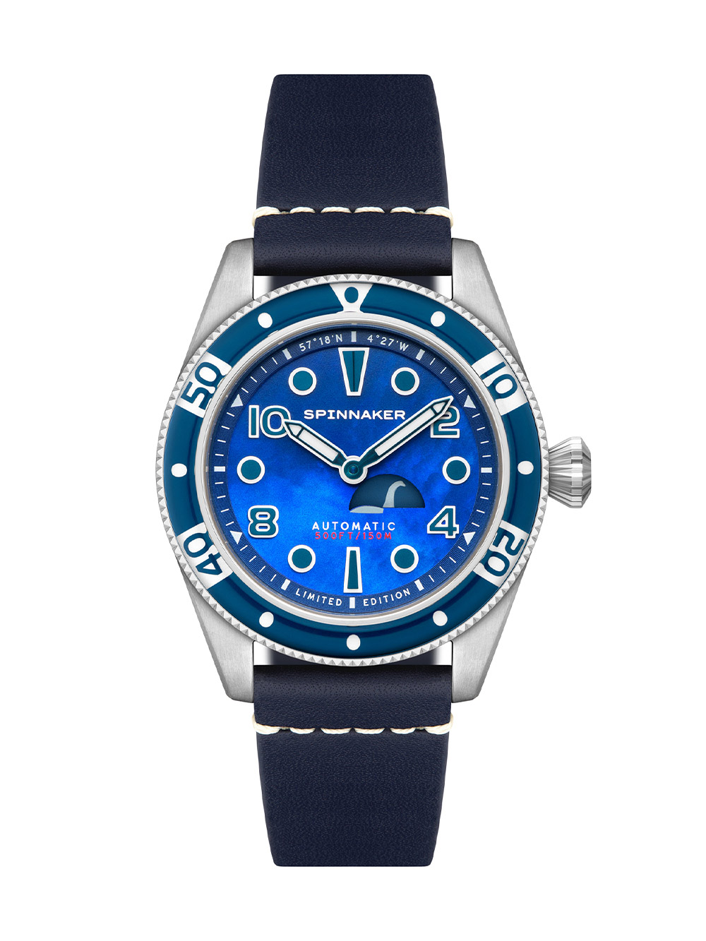 Spinnaker Fleuss Automatic Nessie Pearl Diver Limited Edition