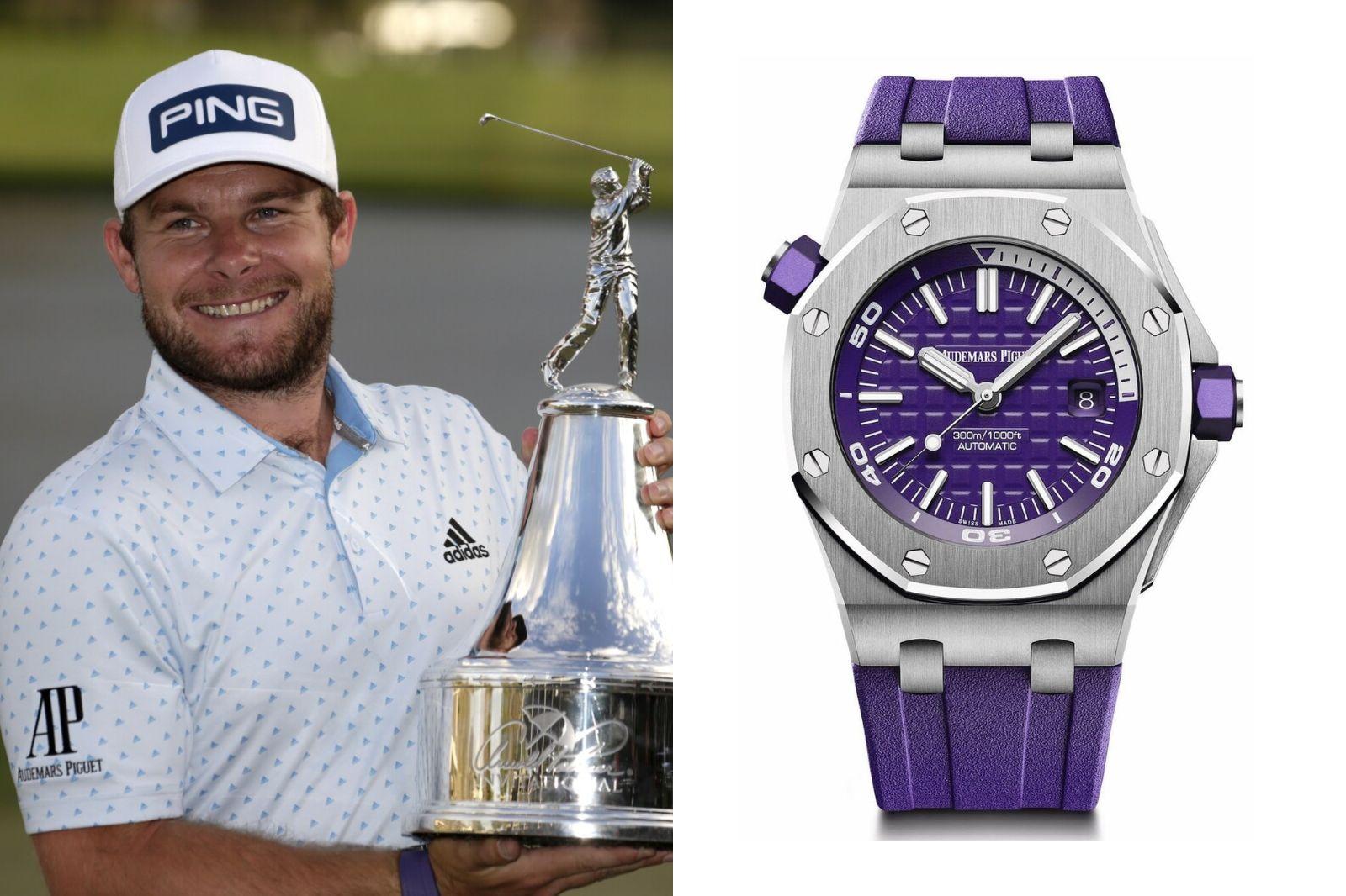 Tyrrell Hatton Audemars Piguet Royal Oak Offshore Purple