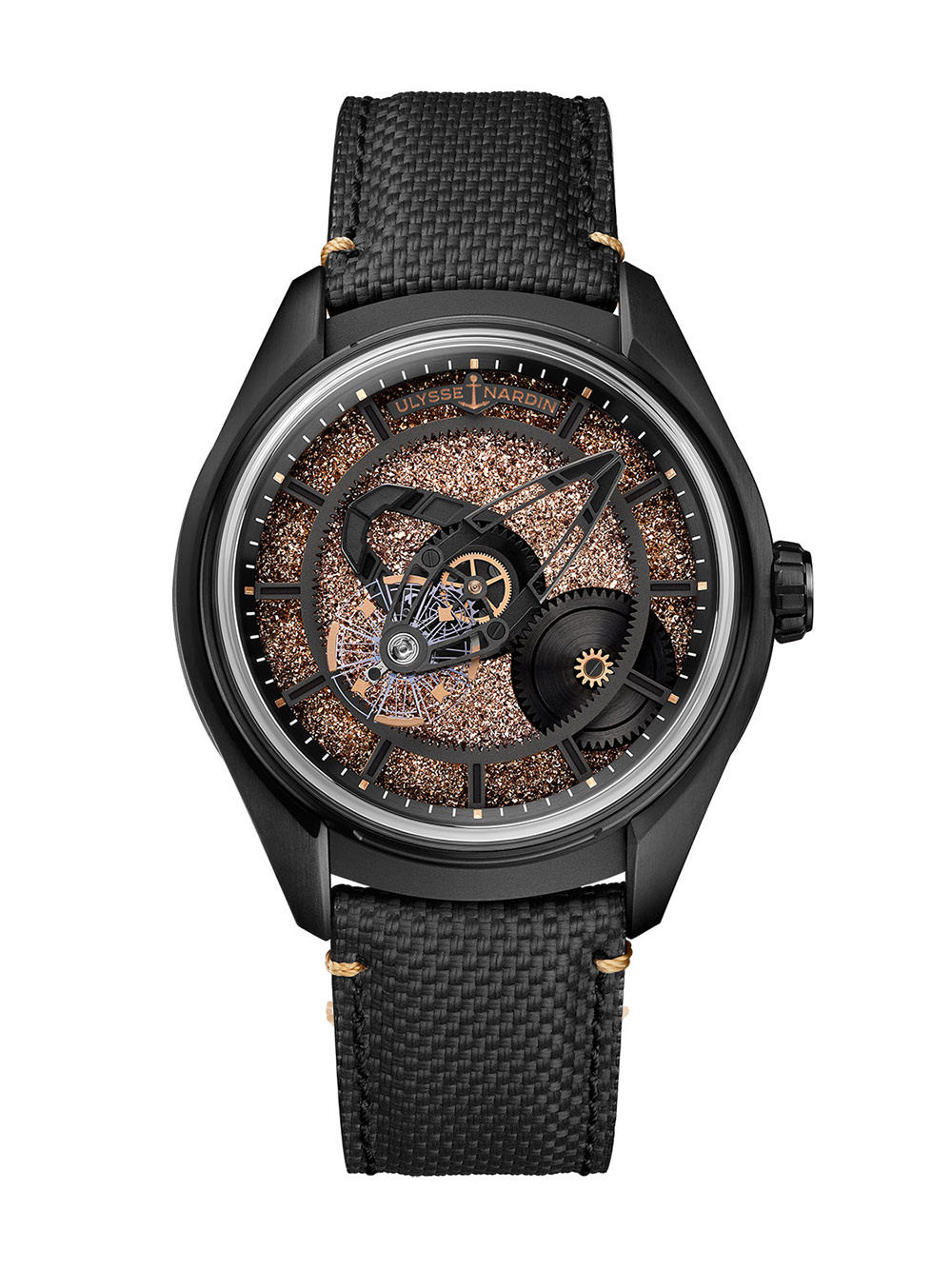 Ulysse Nardin Freak [X Crystalium] Black Rubber Strap