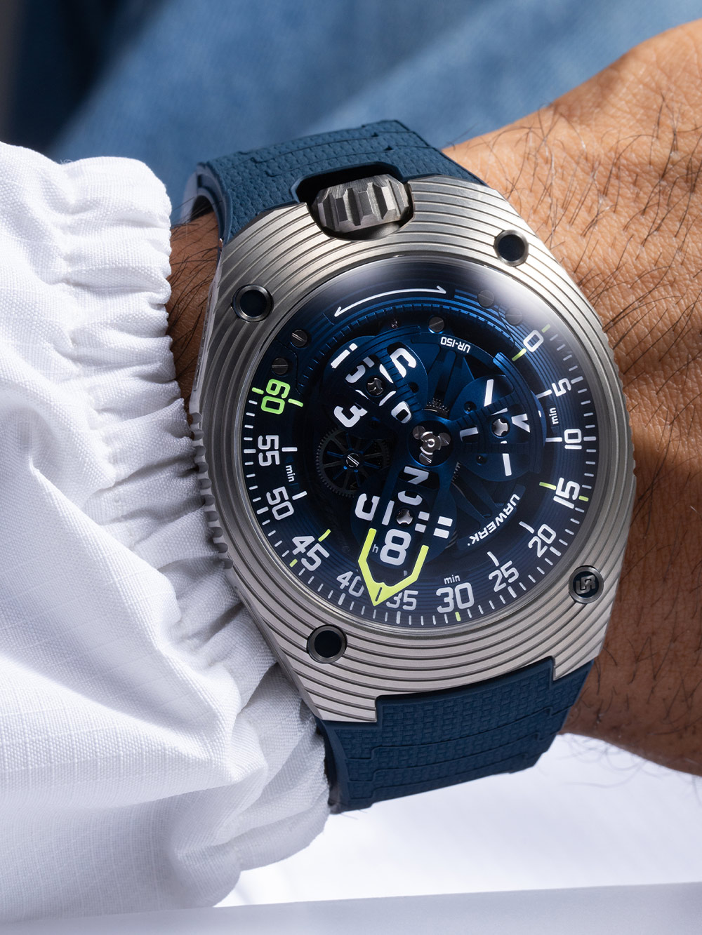 Urwerk UR-150 Blue Scorpion
