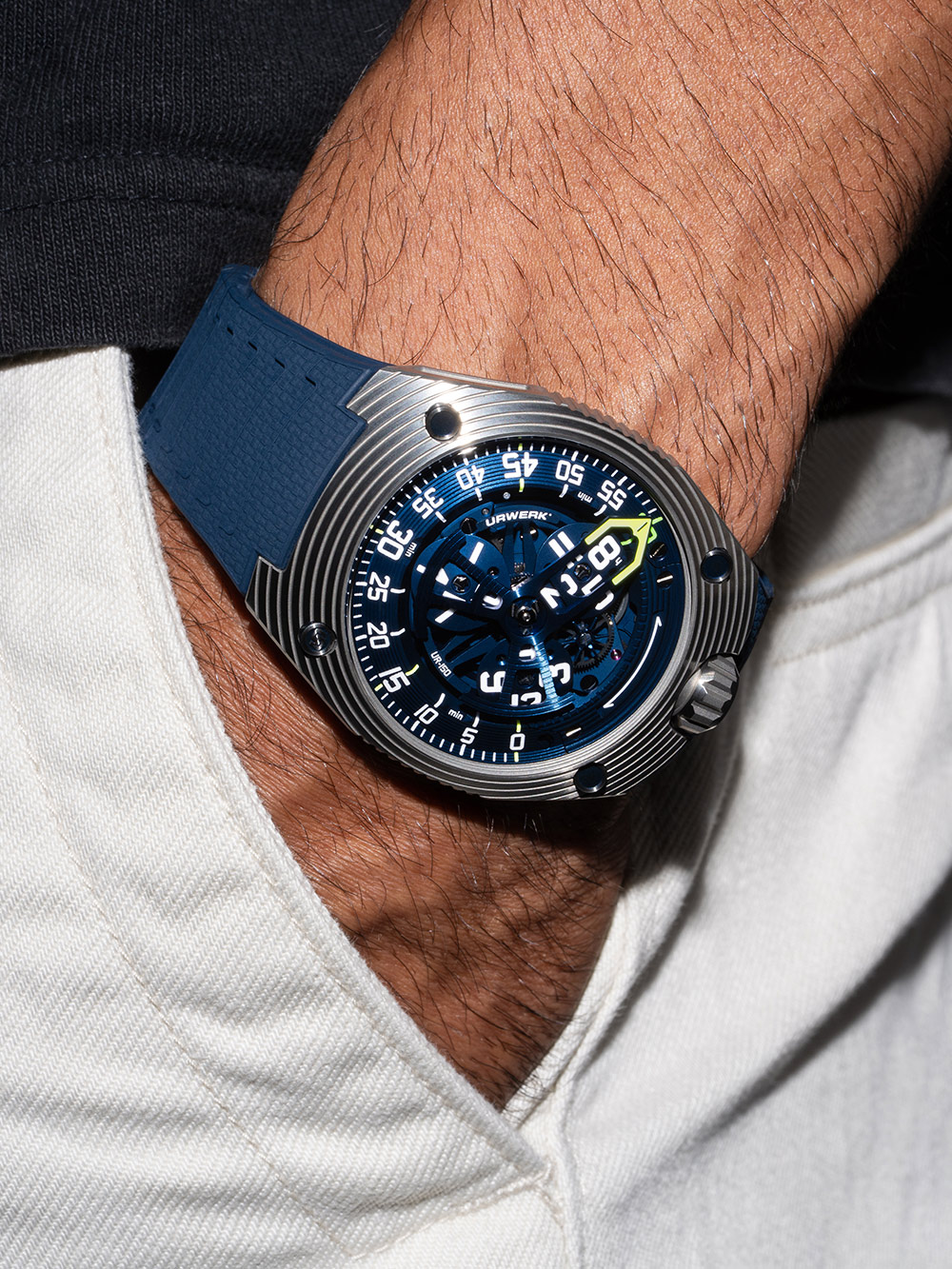 Urwerk UR-150 Blue Scorpion