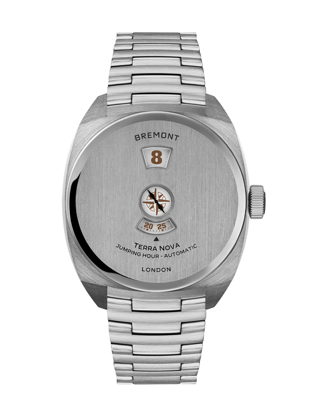 Bremont Terra Nova Jumping Hour Stainless Steel