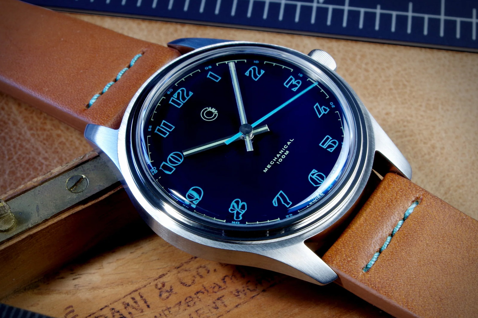Camp Watches Atlantic Blue Fieldtimer
