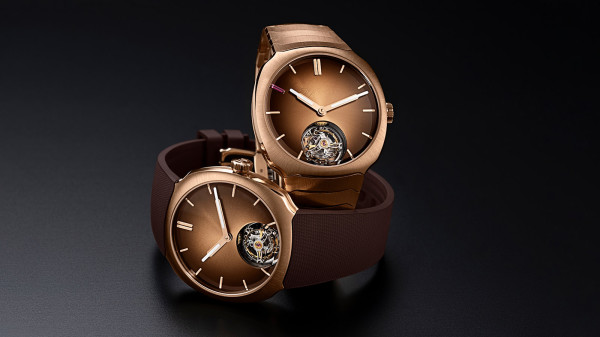 H. Moser & Cie.’s Streamliner Tourbillon Pierre Gasly Editon is Golden Sport Watch Perfection