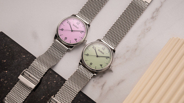 Hanhart Silva Rosé and Pistachio Add Colour to Dressy German Collection
