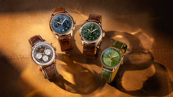 Breitling Reveal Holiday Gold Capsule Collection in Time for Christmas