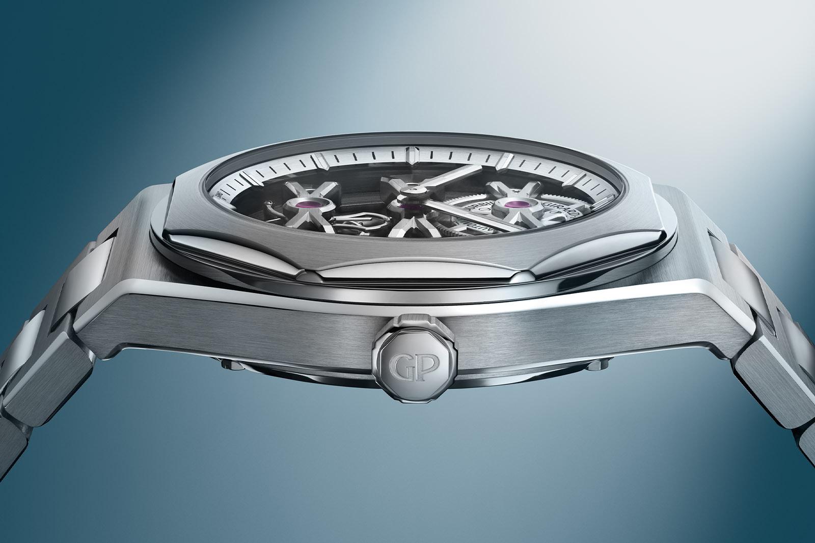 Girard-Perregaux Laureato Three Gold Bridges
