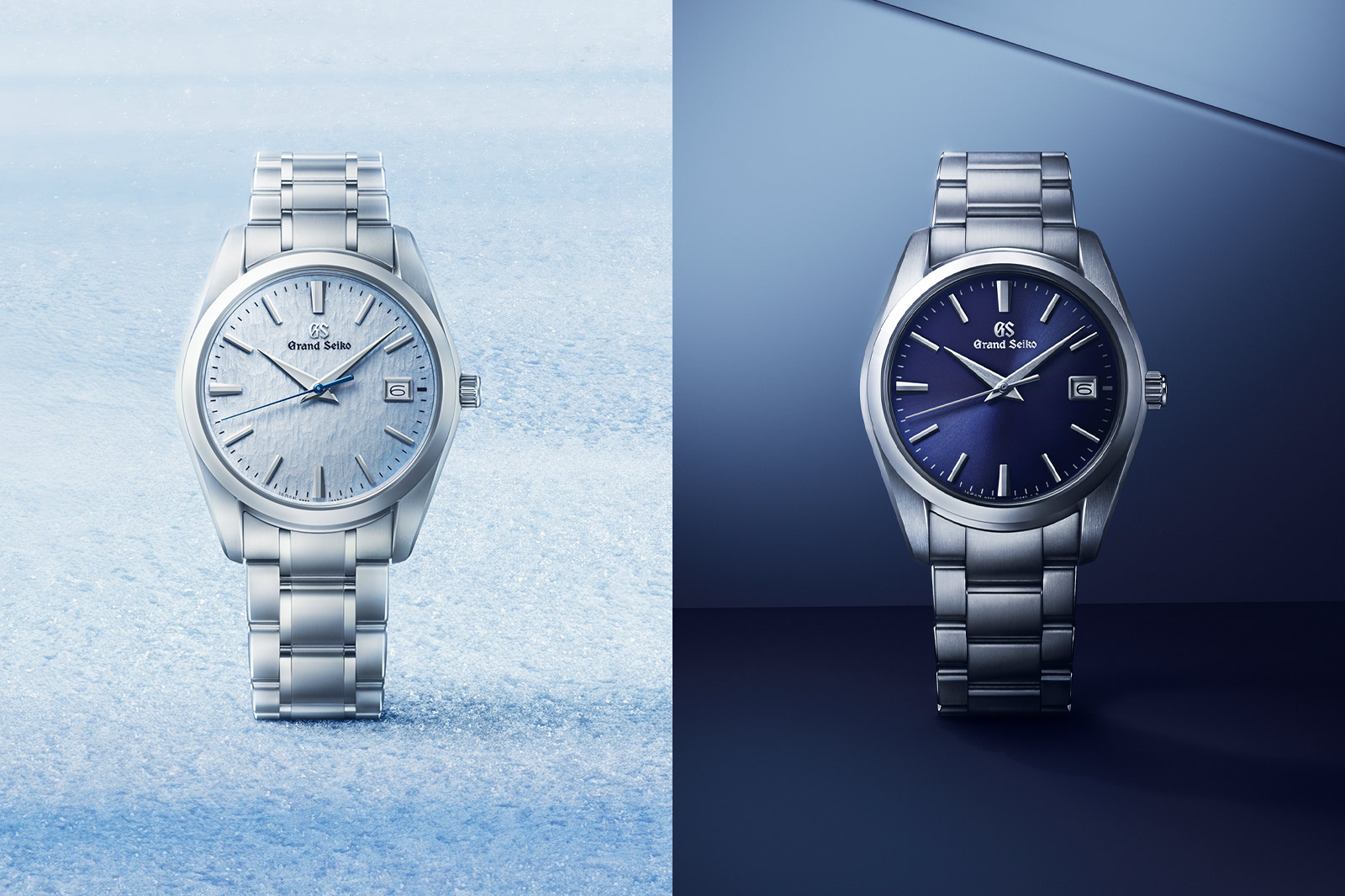 Grand Seiko Expand Quartz 37mm Collection with Skyflake and Sunray Editions