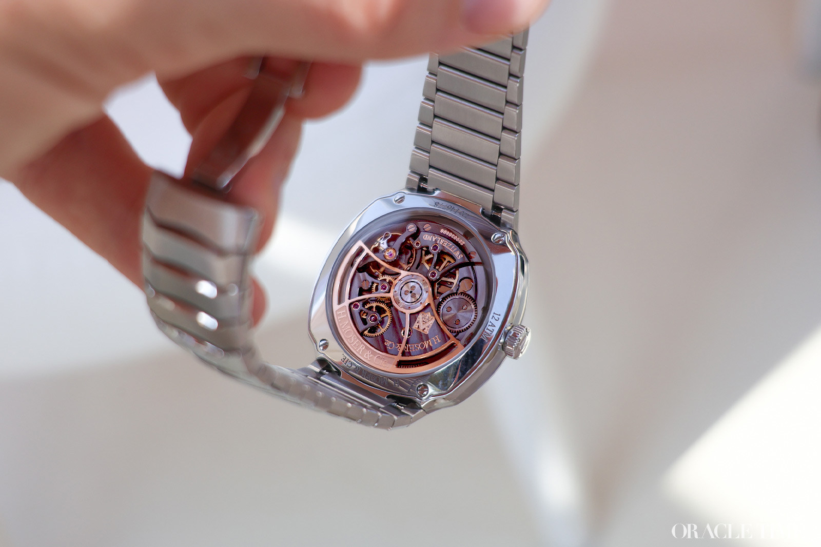 H. Moser & Cie. Streamliner Perpetual Moon Concept Meteorite