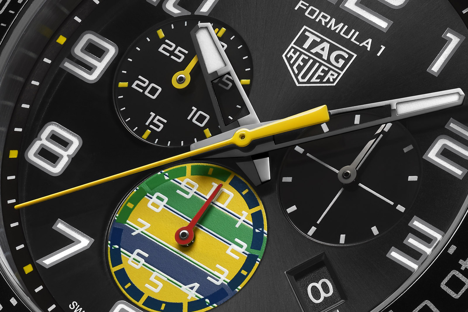 Tag Heuer Formula 1 Chronograph x Senna for São Paulo Grand Prix