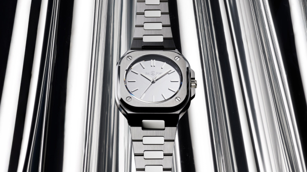 Bell & Ross Reveal BR-05 Grey Mirror Steel with High Polish Finish