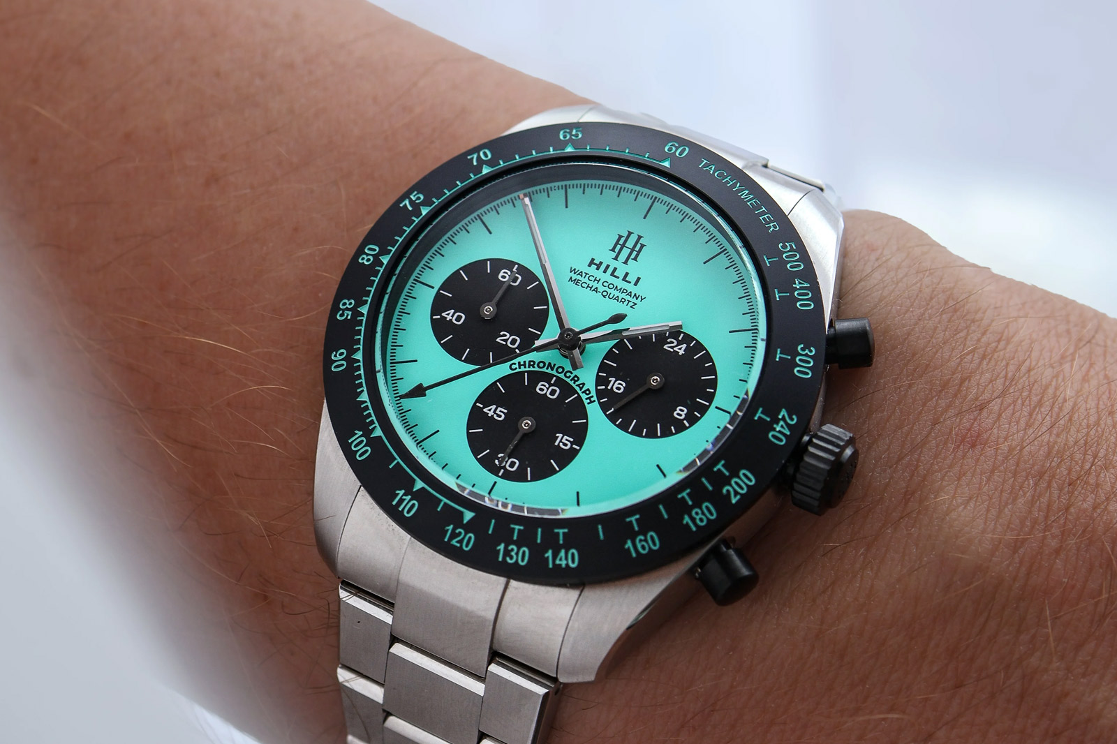 Hilli Sport Chronograph Green Panda