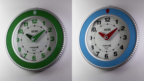 Isotope Convert Signature Watch Designs into Clocks with Wall Return and Exit Clock
