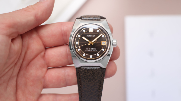 King Seiko VANAC ‘Tokyo Horizon’ Leather Strap Watch Review