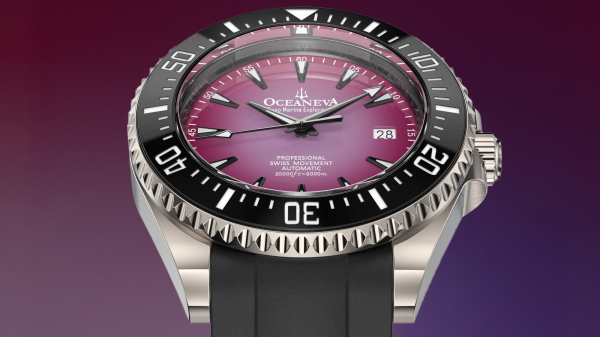 Oceaneva Launch 6000m Deep Marine Explorer VI Titanium Second Series