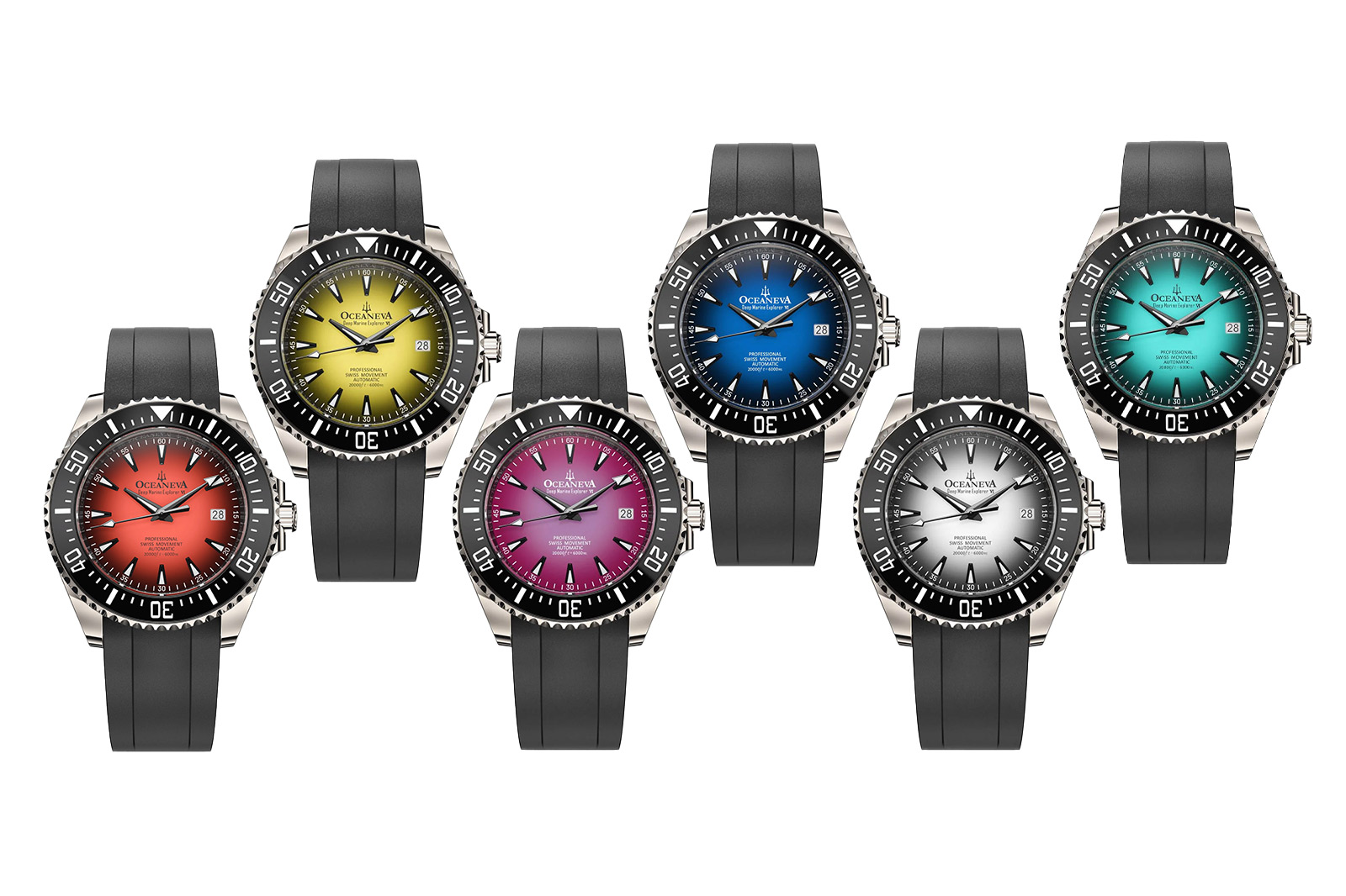 Oceaneva 6000m Deep Marine Explorer VI Titanium