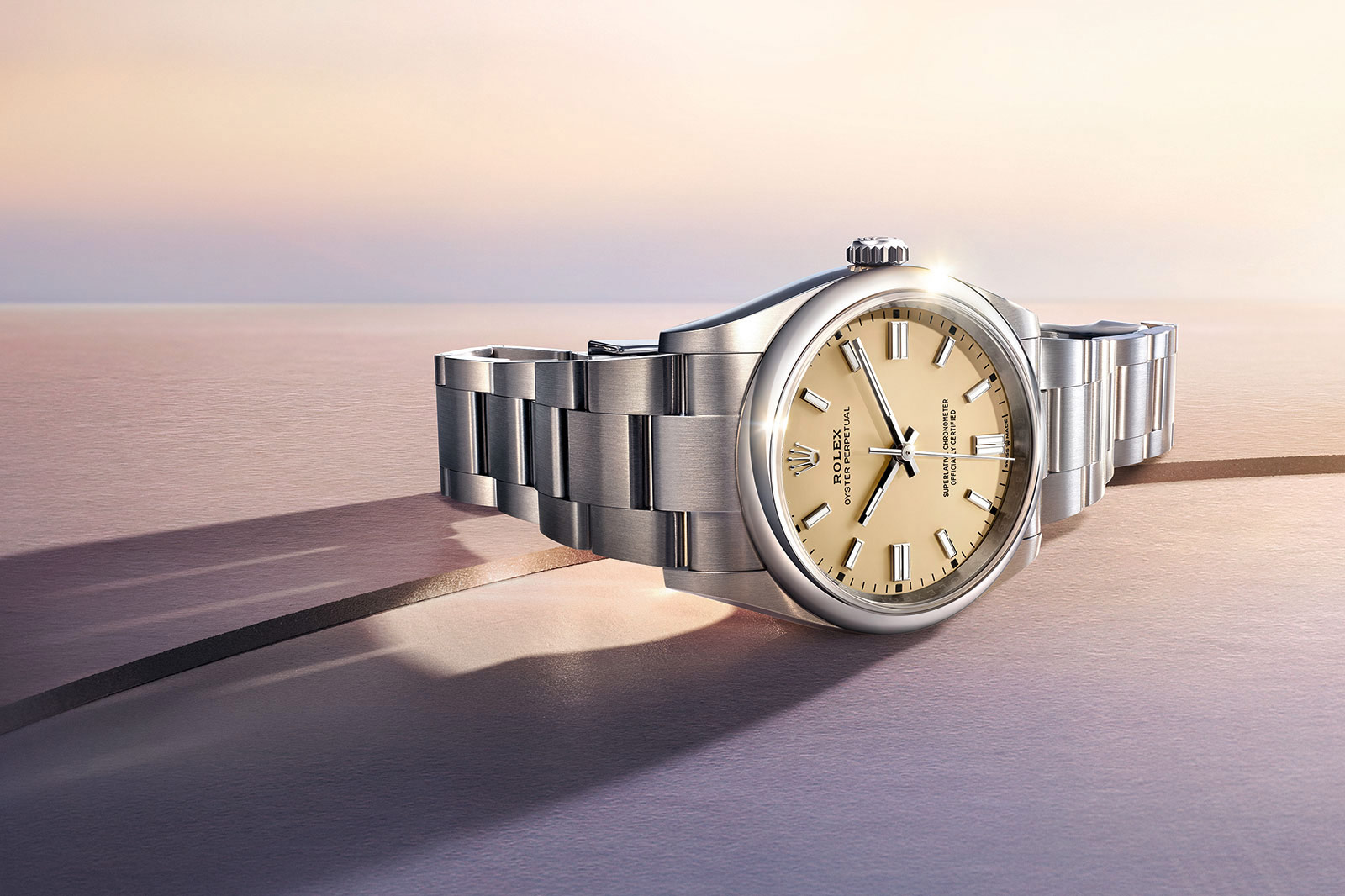 Rolex Oyster Perpetual 36 Beige