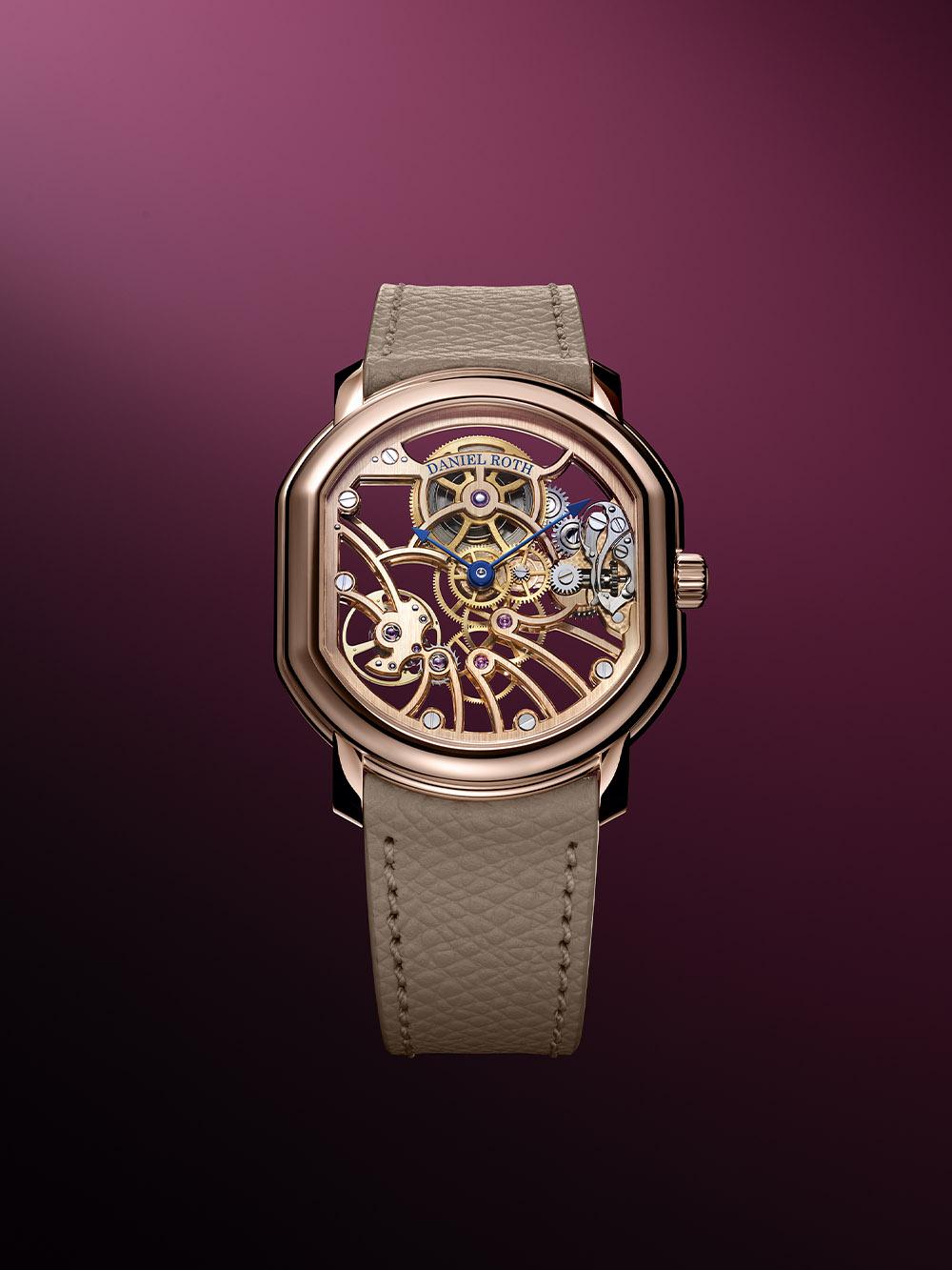 Daniel Roth Extra Plat Rose Gold Skeleton