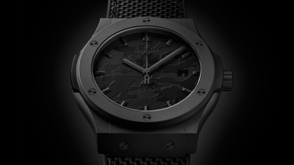 Hublot Classic Fusion Yohji Yamamoto All Black Camo Pushes Stealth Design to the Next Level