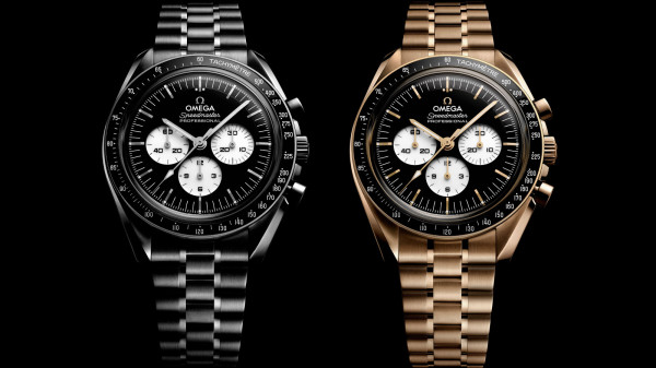 Omega Launch Speedmaster Moonwatch Professional Black and White Reverse Panda