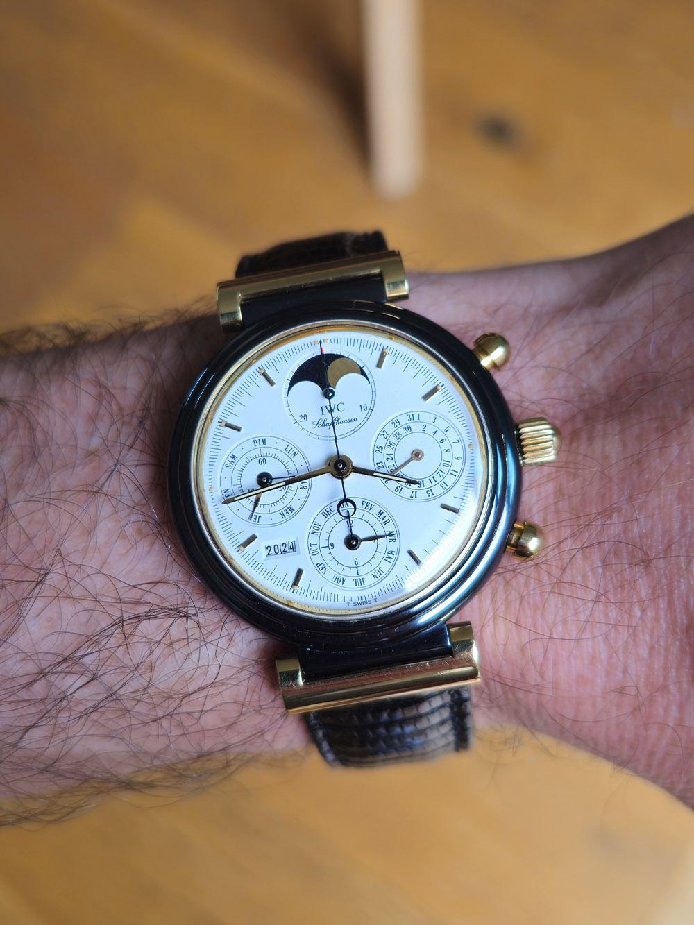 Real Watch Collectors James Schaaf IWC Da Vinci Perpetual Calendar Chronograph