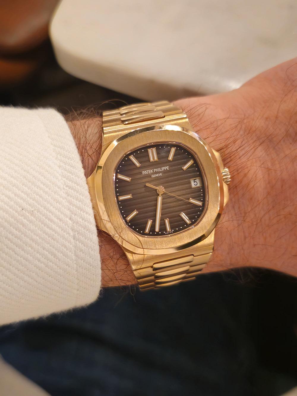 Real Watch Collectors James Schaaf Patek Philippe Nautilus 57111R 001