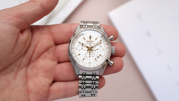 Seiko 145th Anniversary Prospex Speedtimer Two-Tone Mechanical Chronograph Limited Edition Watch Review