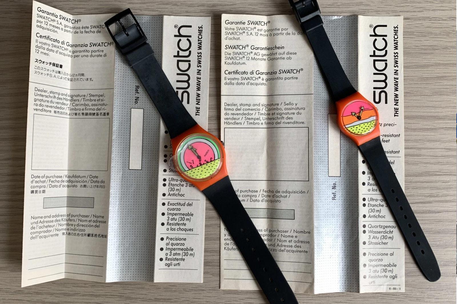 Swatch Art Special Breakdance Keith Haring Limited Editions