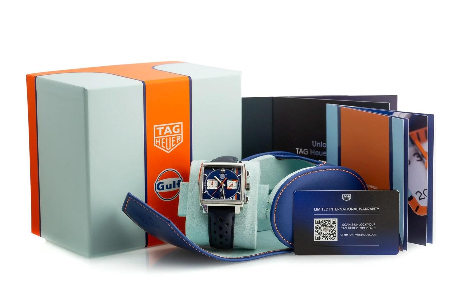 Tag Heuer Monaco x Gulf Heuer 02 Special Edition