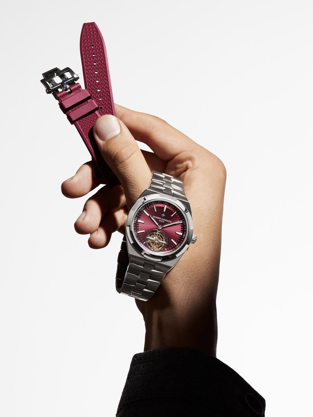 Vacheron Constantin Overseas Tourbillon Deep Red