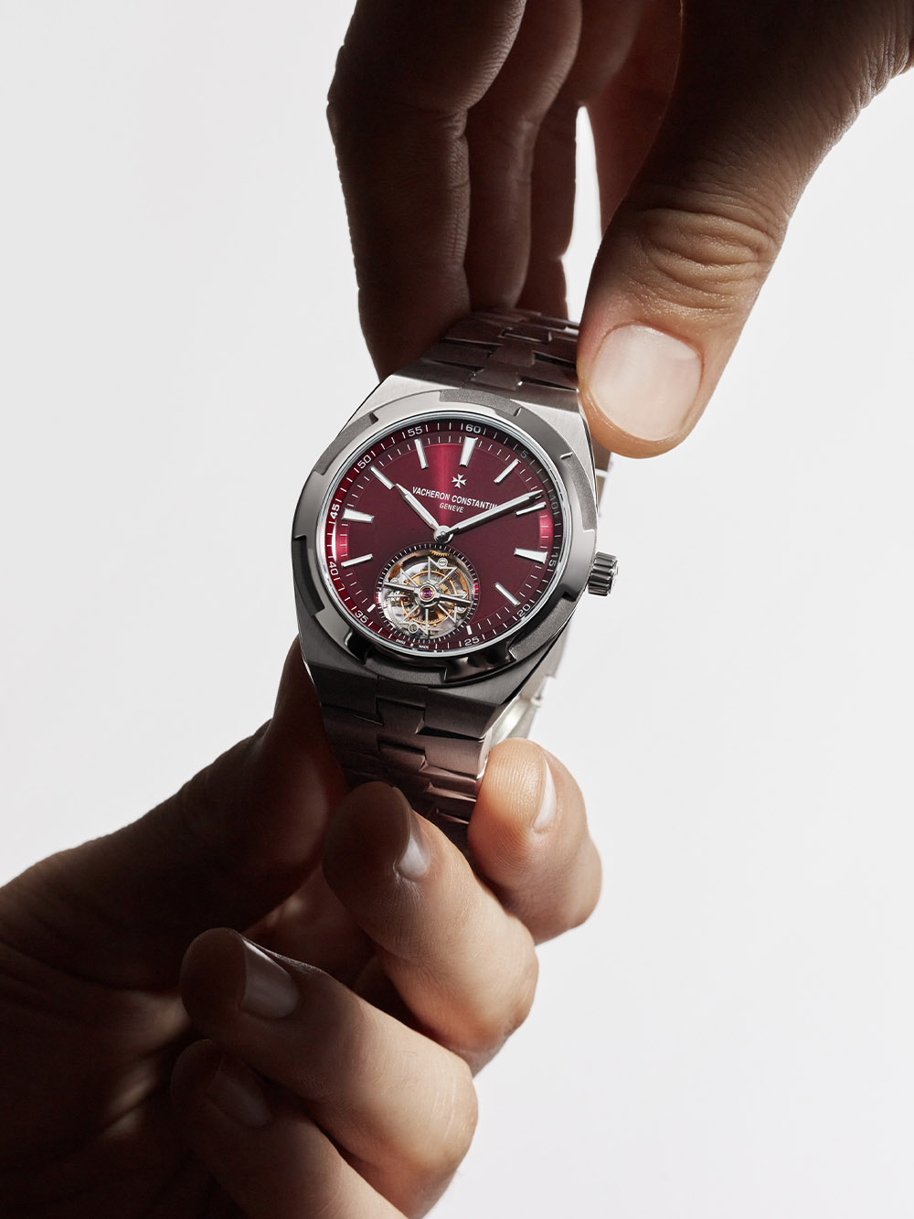 Vacheron Constantin Overseas Tourbillon Deep Red